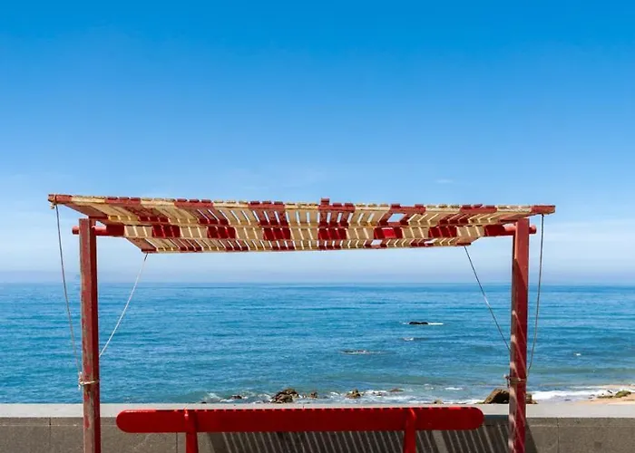 Appartement Beachfront Apartment, 25m From The With Ac And Heating Santa Cruz (Oeste)