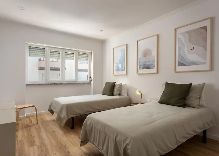 Beachfront Apartment, 25m From The With Ac And Heating Santa Cruz (Oeste)