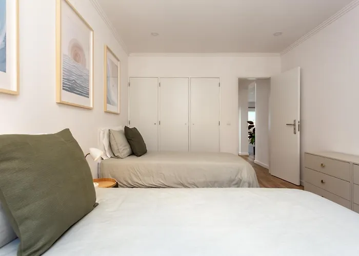 Beachfront Apartment, 25m From The With Ac And Heating Santa Cruz (Oeste)